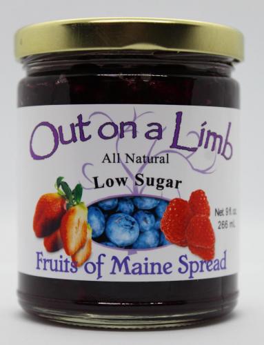 Low Sugar Fruits of Maine Spread