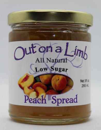 Low Sugar Peach Spread