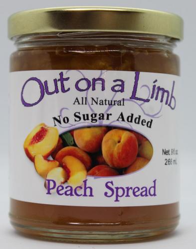 No Sugar Added Peach Spread