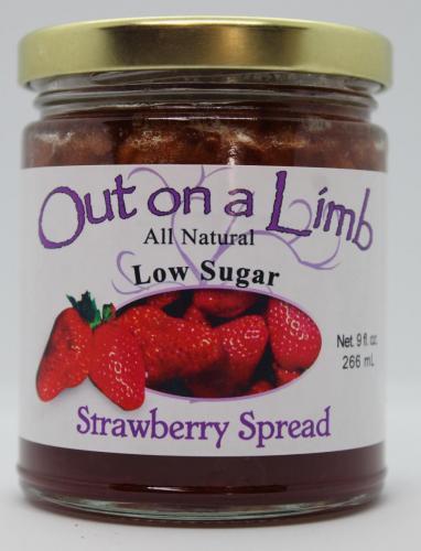 Low Sugar Strawberry Spread