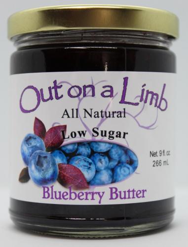 Low Sugar Blueberry Butter